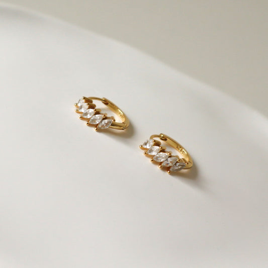 AMBRE - STERLING SILVER EARRINGS