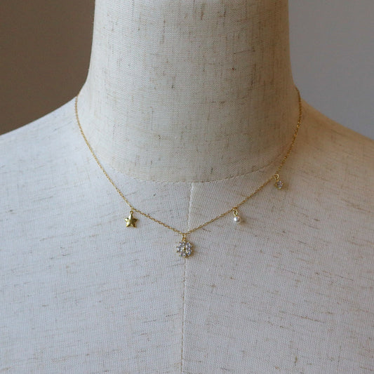 CELEST - STERLING SILVER NECKLACE