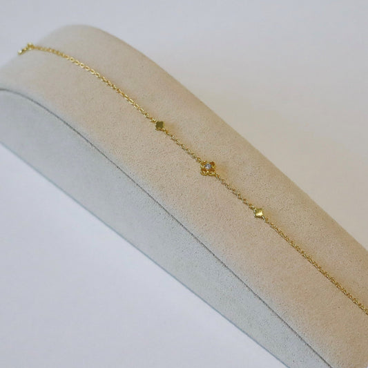 FLEUR - STERLING SILVER BRACELET