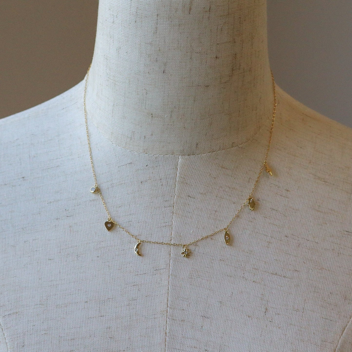 LUNA - STERLING SILVER NECKLACE